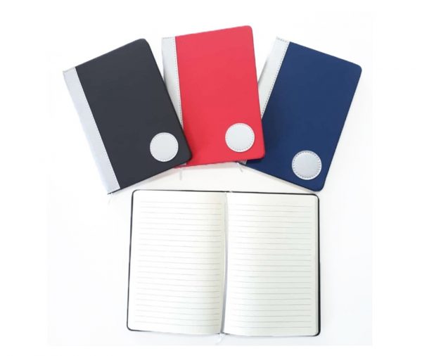 Libreta Ecológica Anillada con Logo, 1 lapicero ecológico, 5 post it