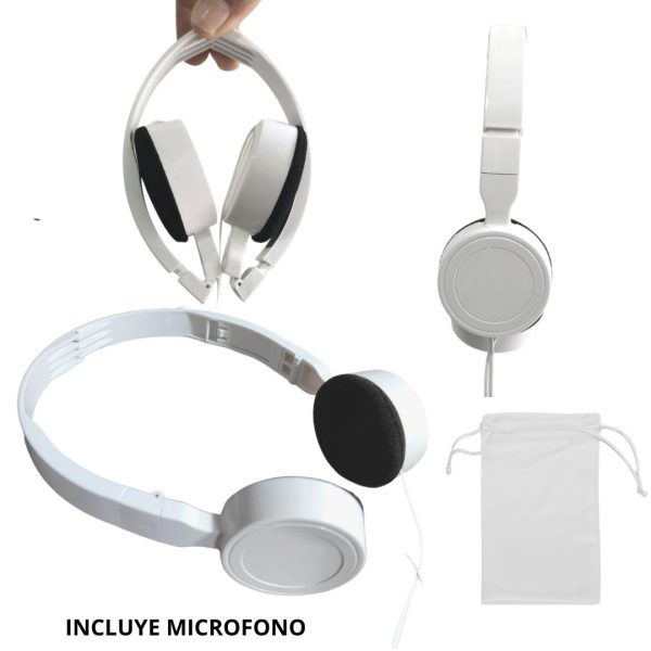 AUDIFONOS CON MICROFONO
